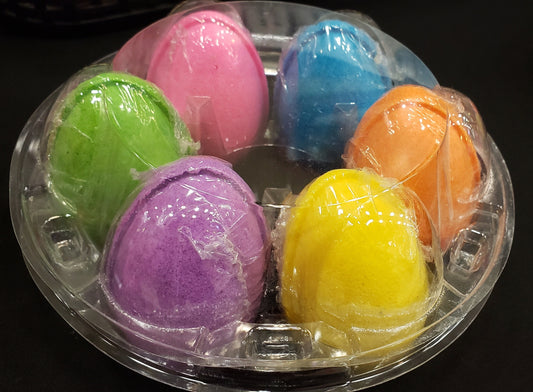 Set 6 Easter Egg Bath Bombs,Easter Bath Bomb,Easter Gift,Kids Easter Gift,Bath Bomb,Easter Bath Bomb,Easter,kids gift,handmade,Easter Bunny