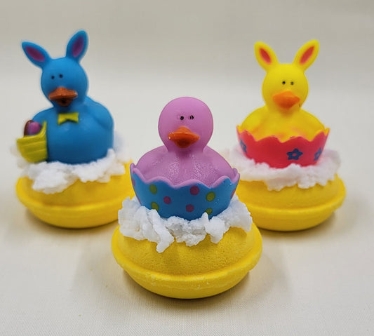 Easter Mini Donut Rubber Duck Bath Bombs,Easter Basket Gift,Easter Gift,Easter Bath Bomb,Easter Rubber Duck,Easter Basket Filler,Easter Gift