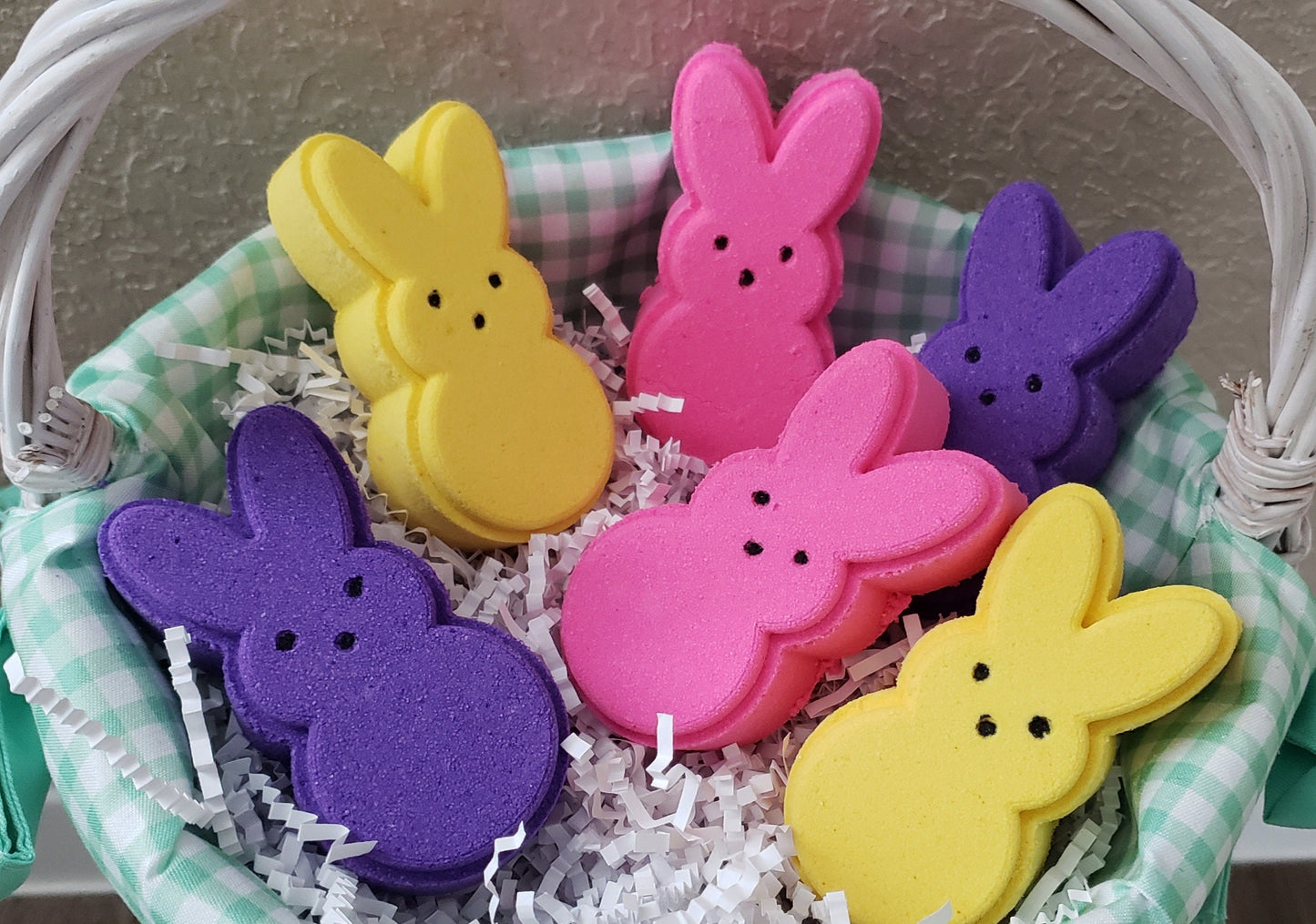 PEEPS Easter Bunny Bath bombs,Easter Gift,Easter Basket Stuffer,Kids Bath Bomb,Kids Easter Gift,Easter Bunny,Bath Bomb