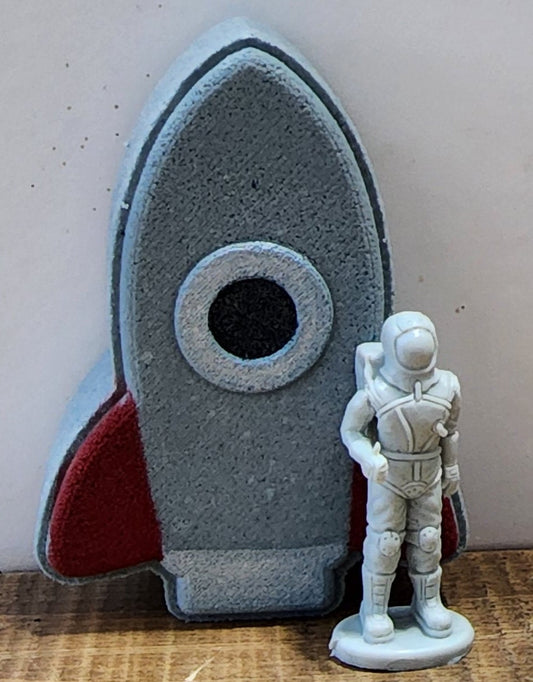 Rocket Bath Bomb with Astronaut inside,Boy Bath Bomb,Stocking Stuffer,Boy Bath Bomb,Bath Bomb,Kids Bath Bomb,Rocket Bath Bomb