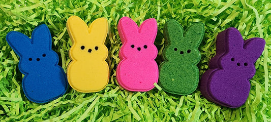 PEEPS Easter Bunny Bath bombs,Easter Gift,Easter Basket Stuffer,Kids Bath Bomb,Kids Easter Gift,Easter Bunny,Bath Bomb