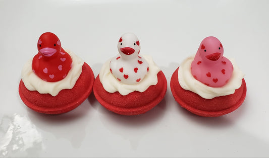 Valentine's, Valentine's gift,bath bomb,rubber duck,mini bath bomb,party favors, kids Valentine's gift,Rubber duck bath bomb,gifts for her