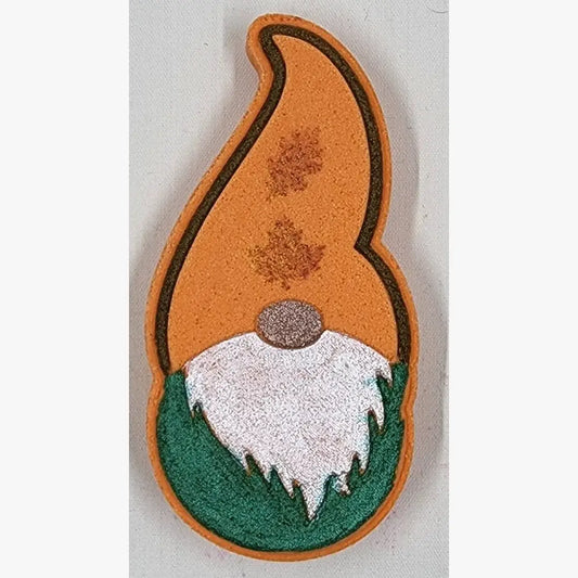 Fall Gnome Bath Bomb Scented in Spiced Pumpkin
