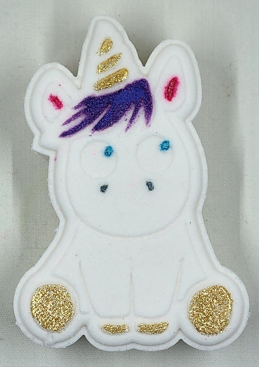 Baby Unicorn Bath Bomb With Purple Embeds Scented In Unicorn Wishes,Unicorn Bath Bomb,Unicorn,Unicorn Gift,Girls Bath Bomb,Kids Bath Bomb