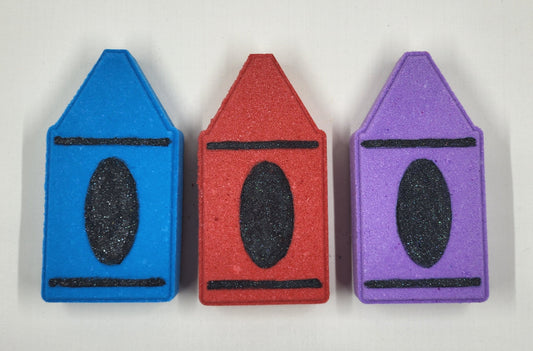 Crayon Teacher Appreciation Bath Bomb Scented in Sweet Pea