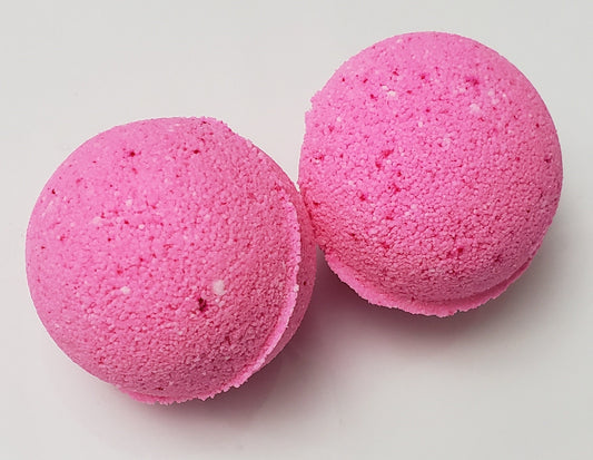Cotton Candy scented with Hidden cat toy figure bath bomb