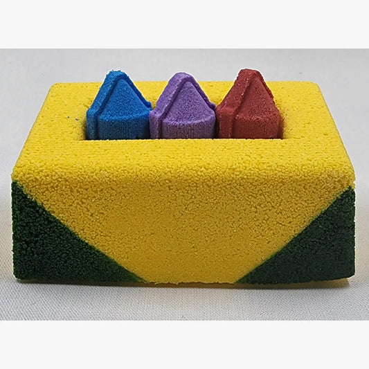 Crayon Box Bath Bombs With Crayon Bath Bomb