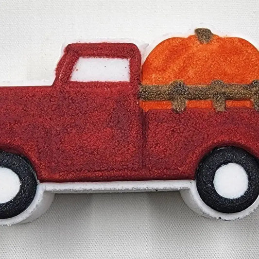 Fall Pumpkin Vintage Truck Bath Bomb Autumn Day