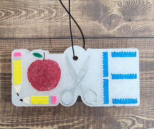 Teacher Freshie,Teacher Gift,Teacher,Freshie,Back To School,End of Year,Teacher Present,Car Air Freshener