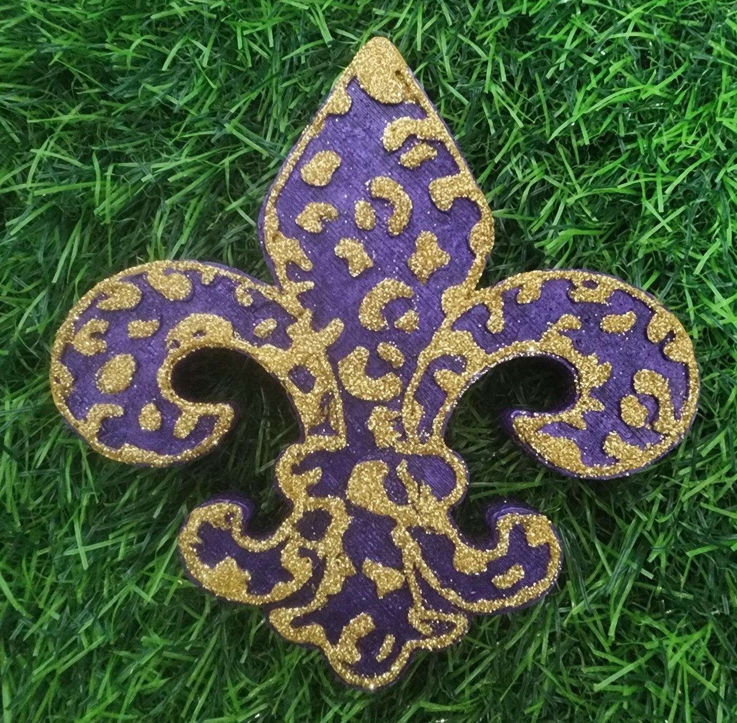 Fleur-de-lis,Fleur-de-lis freshie,Freshie,car air freshener,Louisiana,Louisiana freshie,french freshie,Cajun,glitter Fleur-de-lis