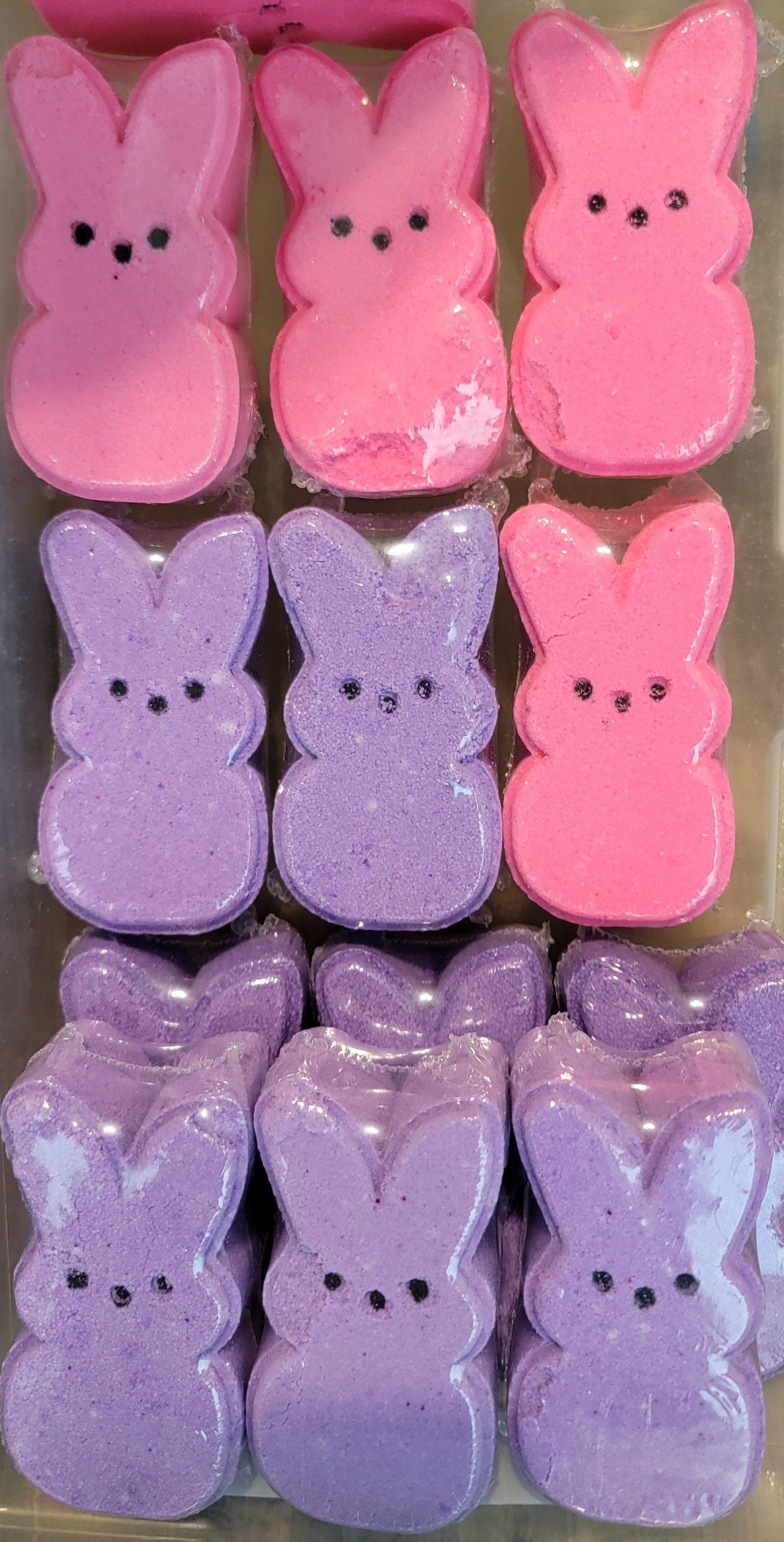 PEEPS Easter Bunny Bath bombs,Easter Gift,Easter Basket Stuffer,Kids Bath Bomb,Kids Easter Gift,Easter Bunny,Bath Bomb