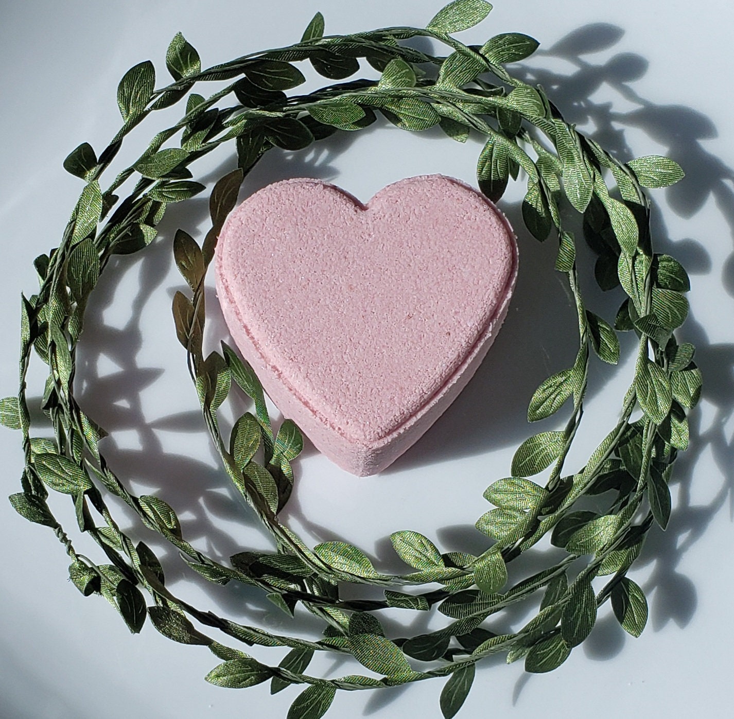 Strawberry Champagne Valentines Day Heart bath Bomb