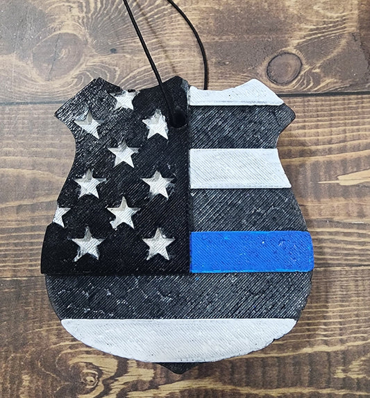 Back The Blue Freshie,Back The Blue,Police Freshie,Police,Car Air Freshener