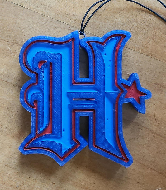 Houston Football,Texas,football,h town,freshie,men's freshie,car air freshener,men's gift,Houston,men,air freshener, Texas Football