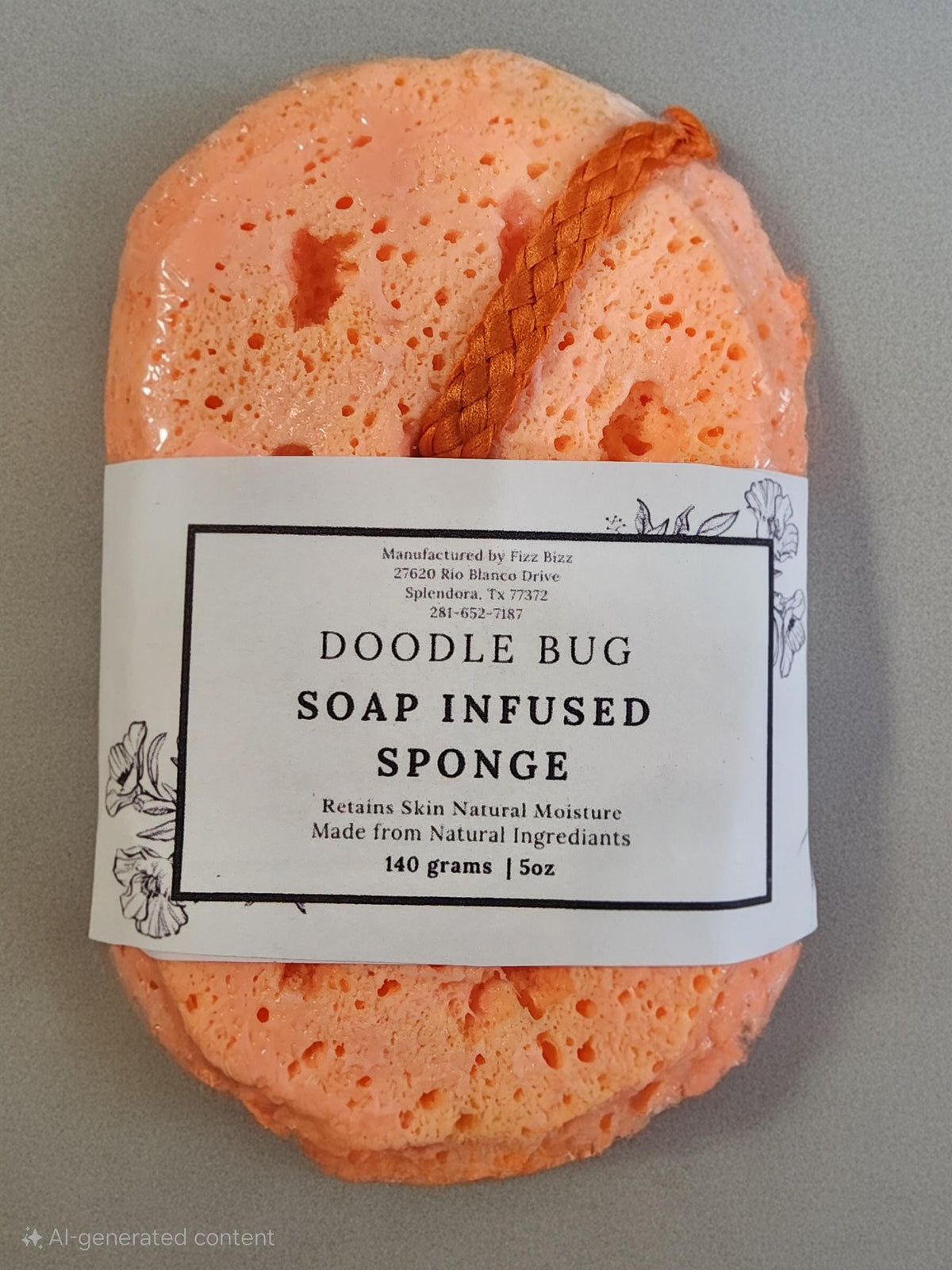 Soap Infused Bath Sponge,Soap sponge,Bath Sponge,Self-Care, Soap
